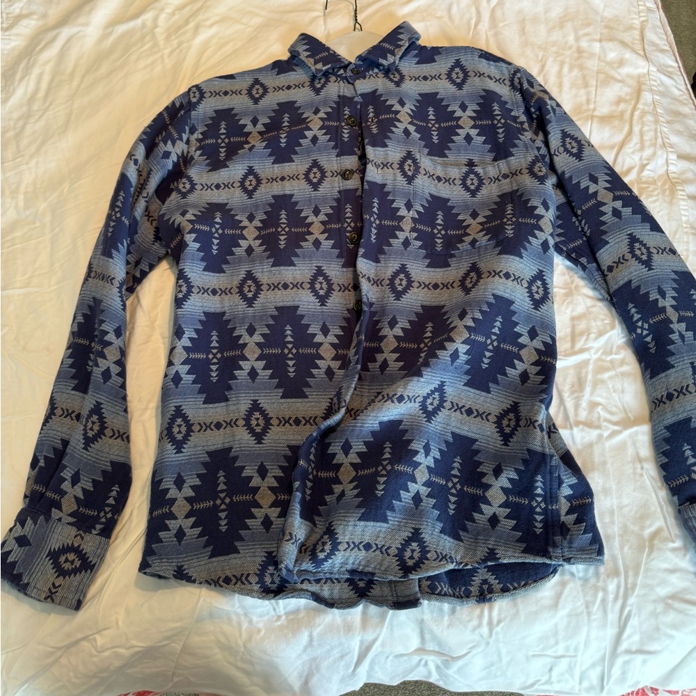 Peter Millar “Flannel” Casual Button Down